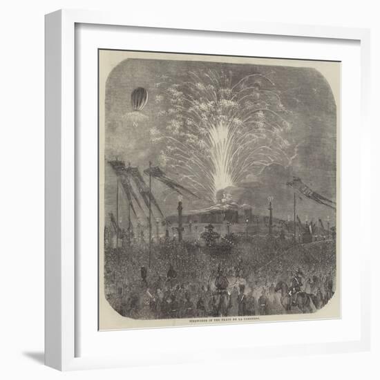 The Fetes at Paris-null-Framed Giclee Print