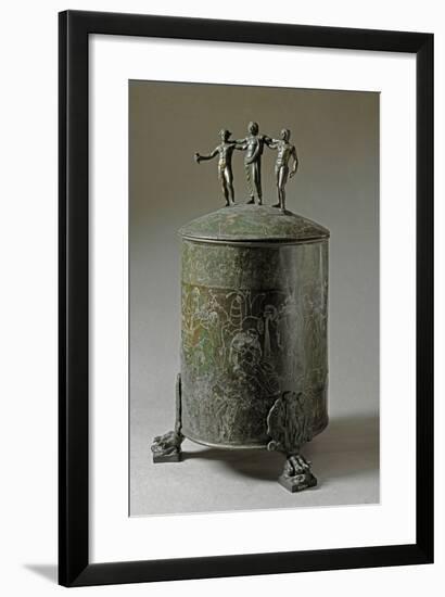 The Ficoroni Cista, with Scenes of the Argonauts Myth-null-Framed Photographic Print