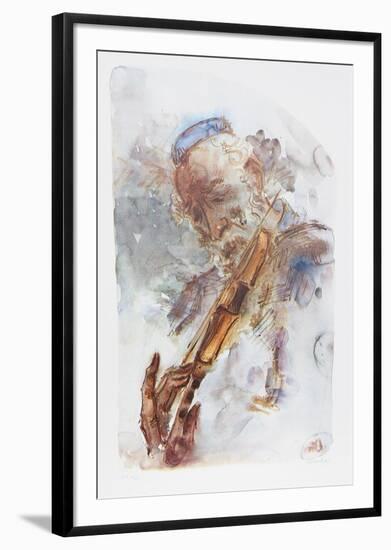 The Fiddler II-Chaim Gross-Framed Collectable Print