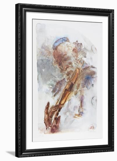 The Fiddler II-Chaim Gross-Framed Collectable Print