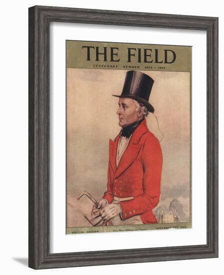 The Field, Fox Hunting Magazine, UK, 1930-null-Framed Giclee Print