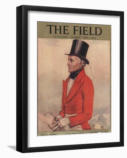 The Field, Fox Hunting Magazine, UK, 1930-null-Framed Giclee Print