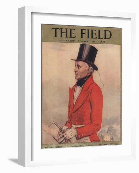 The Field, Fox Hunting Magazine, UK, 1930-null-Framed Giclee Print