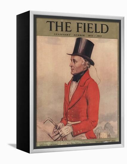 The Field, Fox Hunting Magazine, UK, 1930-null-Framed Premier Image Canvas