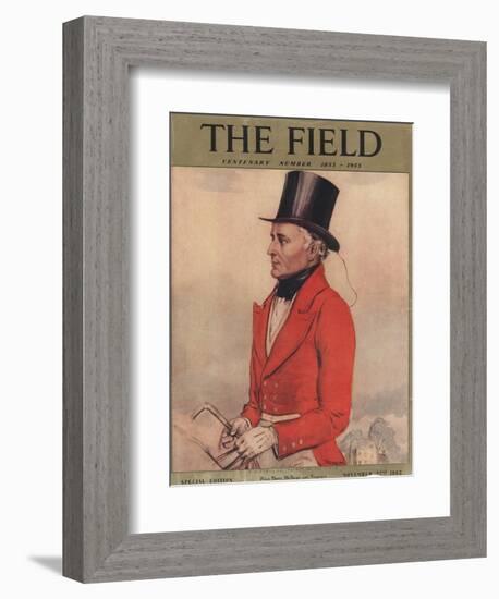 The Field, Fox Hunting Magazine, UK, 1930-null-Framed Giclee Print