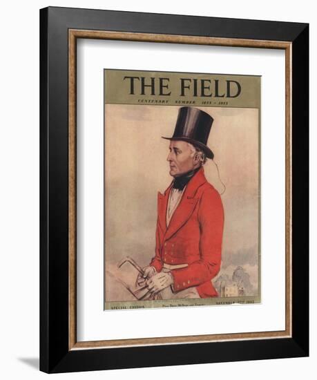 The Field, Fox Hunting Magazine, UK, 1930-null-Framed Giclee Print