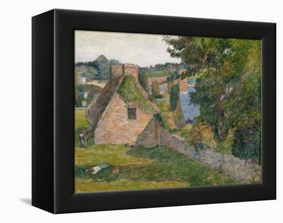 The Field of Derout-Lollichon, 1886-Paul Gauguin-Framed Premier Image Canvas