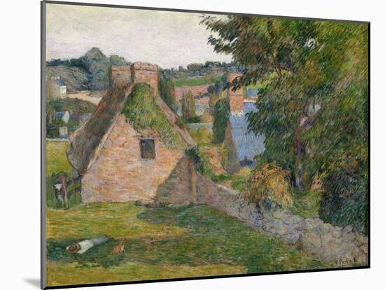 The Field of Derout-Lollichon, 1886-Paul Gauguin-Mounted Giclee Print