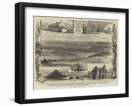 The Field of Waterloo-null-Framed Giclee Print