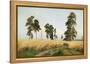 The Field of Wheat, 1878-Ivan Ivanovitch Shishkin-Framed Premier Image Canvas