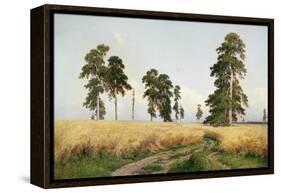 The Field of Wheat, 1878-Ivan Ivanovitch Shishkin-Framed Premier Image Canvas