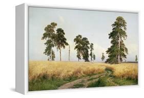 The Field of Wheat, 1878-Ivan Ivanovitch Shishkin-Framed Premier Image Canvas