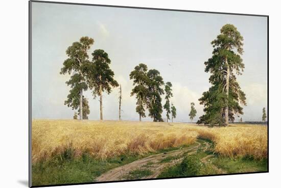The Field of Wheat, 1878-Ivan Ivanovitch Shishkin-Mounted Giclee Print