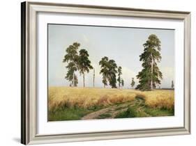 The Field of Wheat, 1878-Ivan Ivanovitch Shishkin-Framed Giclee Print