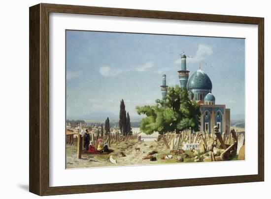 The Fields of Rest, Brousse-Jean Leon Gerome-Framed Giclee Print