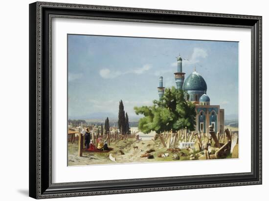 The Fields of Rest, Brousse-Jean Leon Gerome-Framed Giclee Print