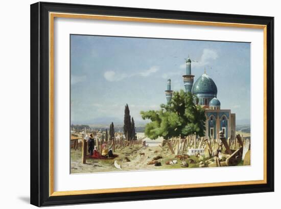 The Fields of Rest, Brousse-Jean Leon Gerome-Framed Giclee Print