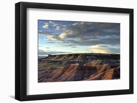 The Fiery Red Painted Desert from Lacey Point in Petrified Forest National Park, Arizona-Jerry Ginsberg-Framed Photographic Print