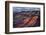 The Fiery Red Painted Desert from Lacey Point in Petrified Forest National Park, Arizona-Jerry Ginsberg-Framed Photographic Print