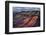 The Fiery Red Painted Desert from Lacey Point in Petrified Forest National Park, Arizona-Jerry Ginsberg-Framed Photographic Print