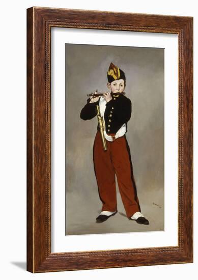 The Fifer, 1866-Edouard Manet-Framed Art Print