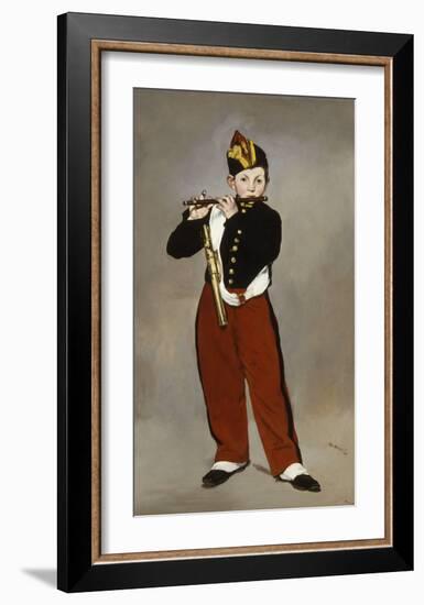 The Fifer, 1866-Edouard Manet-Framed Art Print