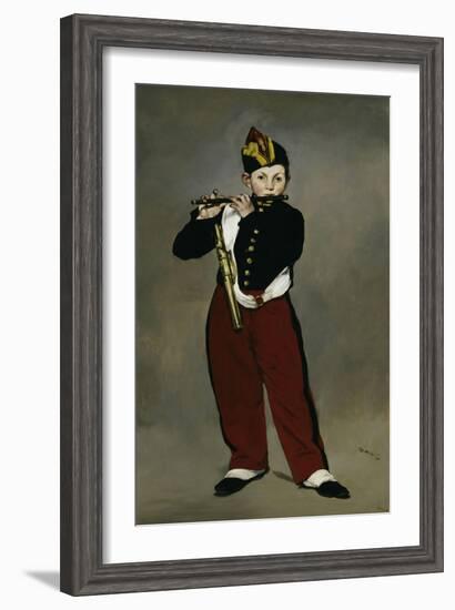 The Fifer, c.1866-Edouard Manet-Framed Giclee Print