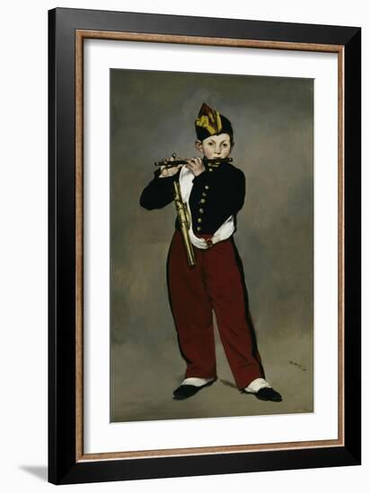 The Fifer, c.1866-Edouard Manet-Framed Giclee Print