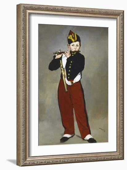 The Fifer (Le Fifre)-Edouard Manet-Framed Art Print