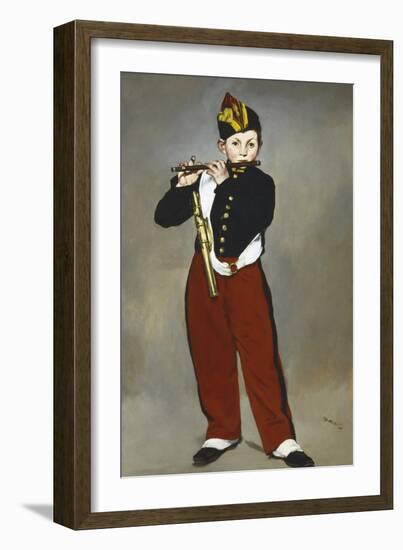 The Fifer (Le Fifre)-Edouard Manet-Framed Art Print