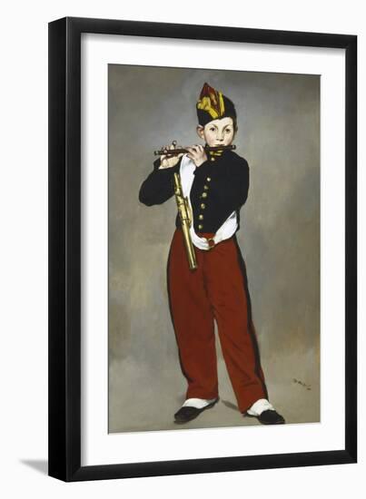 The Fifer (Le Fifre)-Edouard Manet-Framed Art Print