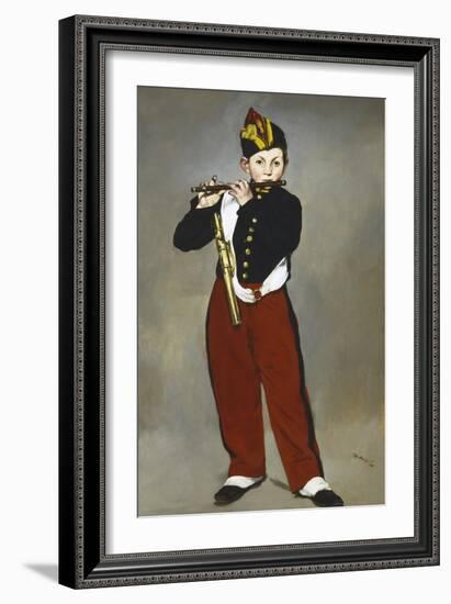 The Fifer (Le Fifre)-Edouard Manet-Framed Art Print