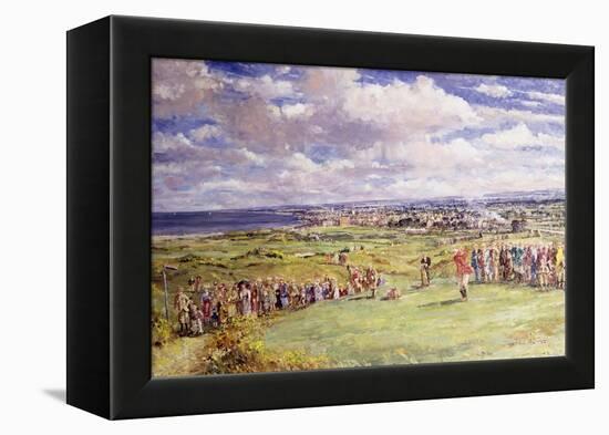 The Fifth Tee, St. Andrew's, 1921-John Sutton-Framed Premier Image Canvas