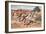 The Fight for El Caney: the Final Charge of Chaffee's Brigade-null-Framed Giclee Print