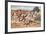 The Fight for El Caney: the Final Charge of Chaffee's Brigade-null-Framed Giclee Print