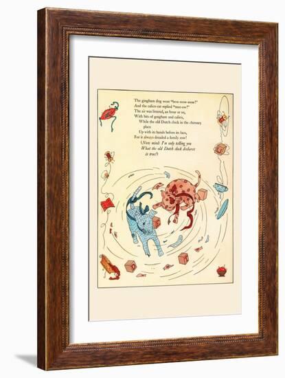 The Fight-Eugene Field-Framed Art Print