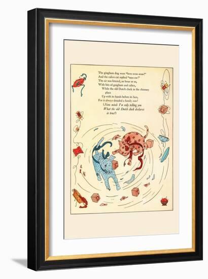 The Fight-Eugene Field-Framed Art Print