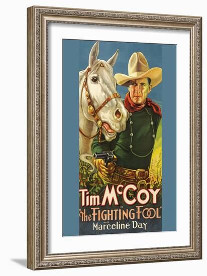 The Fighting Fool-null-Framed Premium Giclee Print