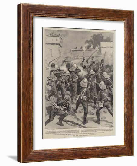 The Fighting on the Indian Frontier-Joseph Nash-Framed Giclee Print