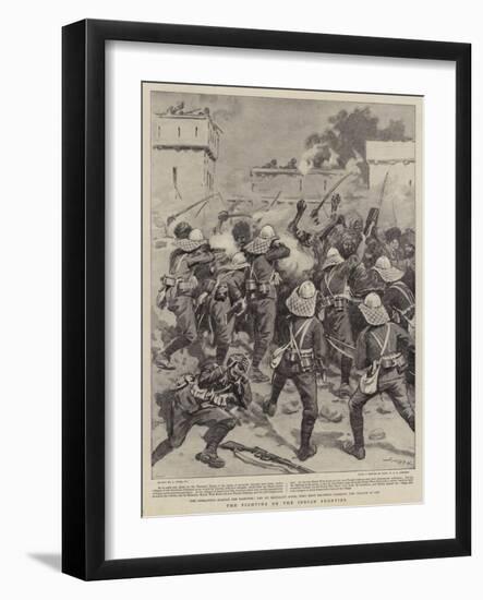 The Fighting on the Indian Frontier-Joseph Nash-Framed Giclee Print