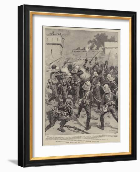 The Fighting on the Indian Frontier-Joseph Nash-Framed Giclee Print