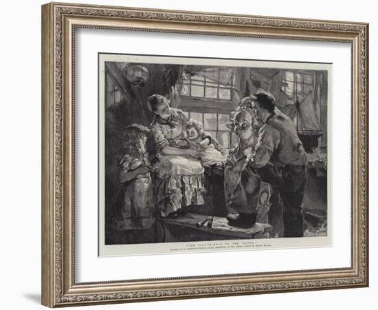 The Figure-Head of the 'Cupid'-William Christian Symons-Framed Giclee Print