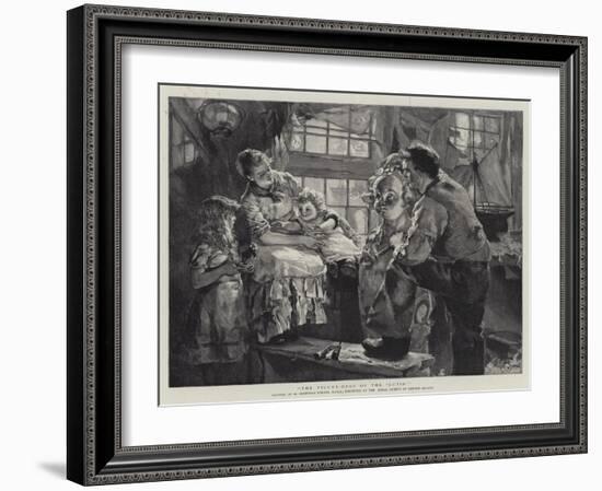 The Figure-Head of the 'Cupid'-William Christian Symons-Framed Giclee Print