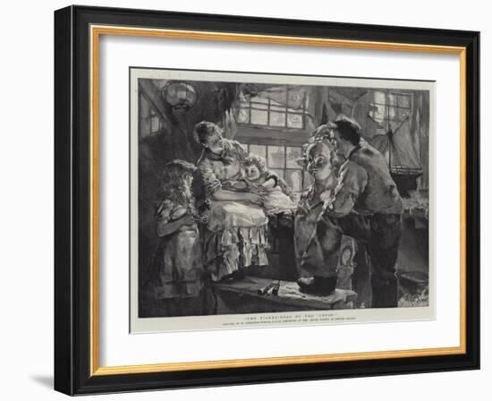 The Figure-Head of the 'Cupid'-William Christian Symons-Framed Giclee Print