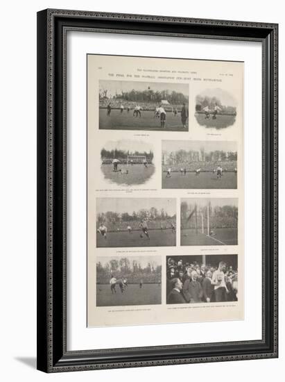 The Final For the Football Association Cup - Bury Beats Southampton-null-Framed Giclee Print