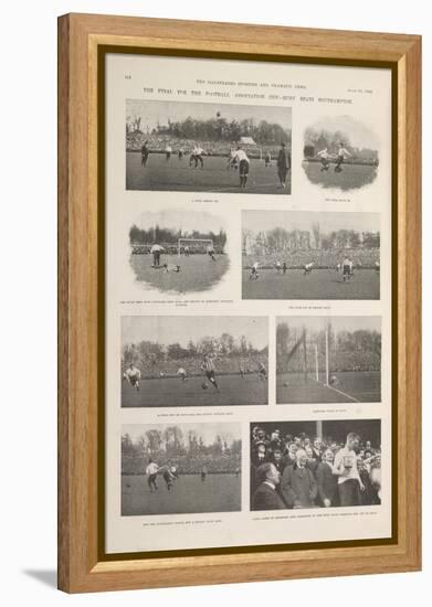 The Final For the Football Association Cup - Bury Beats Southampton-null-Framed Premier Image Canvas