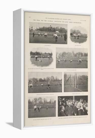 The Final For the Football Association Cup - Bury Beats Southampton-null-Framed Premier Image Canvas