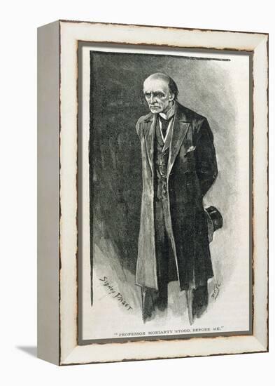 The Final Problem the Evil Professor Moriarty-Sidney Paget-Framed Premier Image Canvas