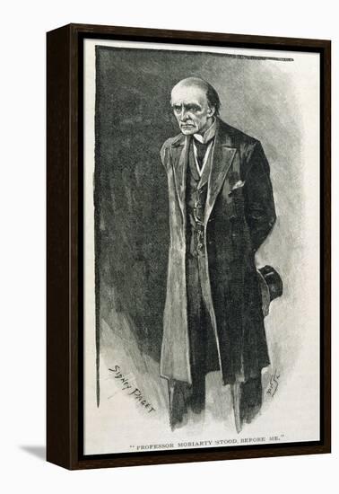 The Final Problem the Evil Professor Moriarty-Sidney Paget-Framed Premier Image Canvas