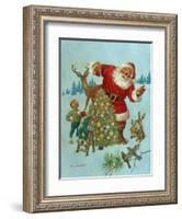 The Final Touch-Hal Frenck-Framed Giclee Print